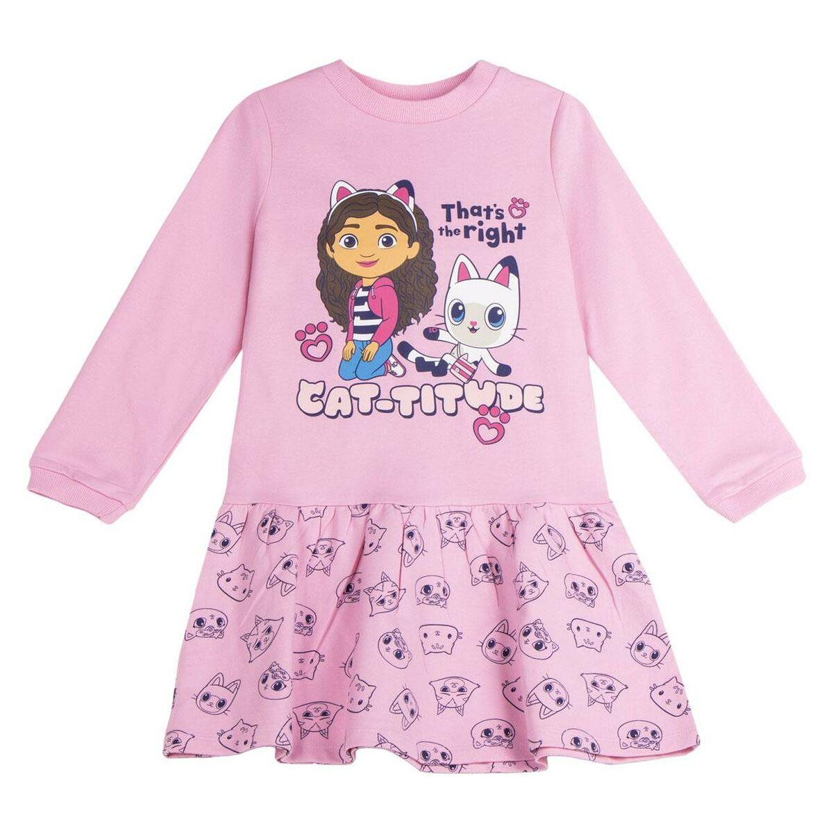 Vestido Gabby's Dollhouse Rosa