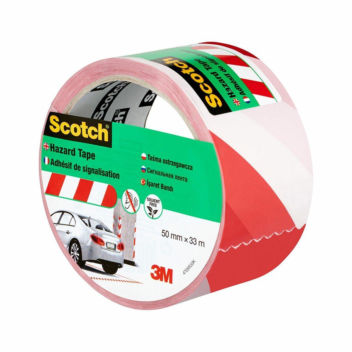 Cinta de señalización Scotch 50 mm x 33 m