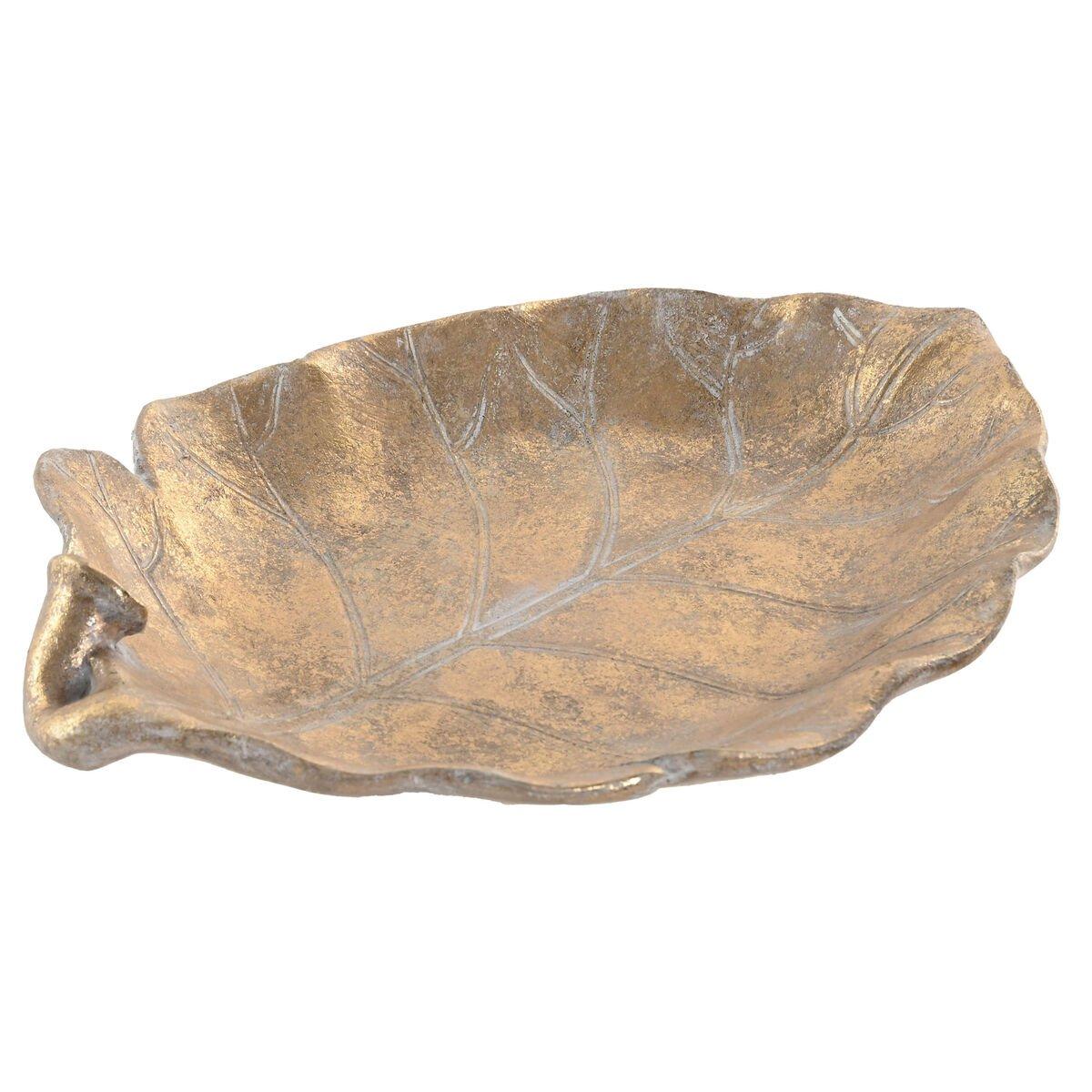 Centro de Mesa Home ESPRIT Dorado Resina 33 X 26 X 6 CM