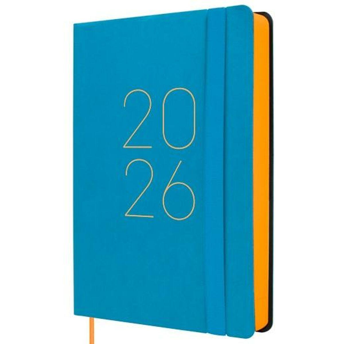 Agenda Finocam FLEXI Azul 11,8 x 16,8 cm 2026