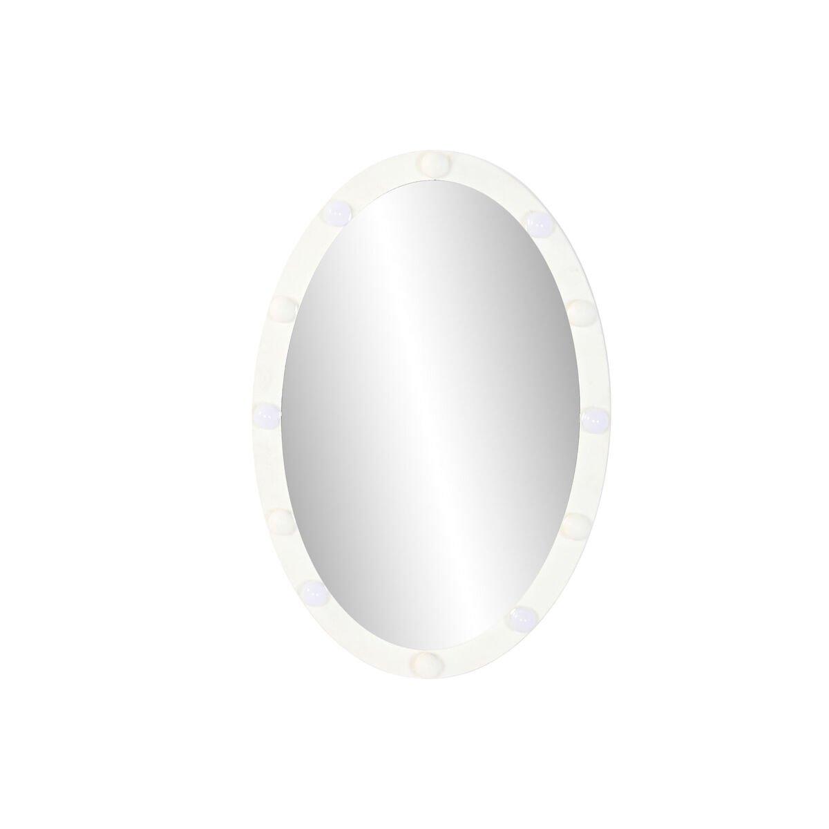 Espejo de pared Home ESPRIT Blanco Moderno 62,5 X 7,5 X 91 CM 61,5 X 7,5 X 91 CM
