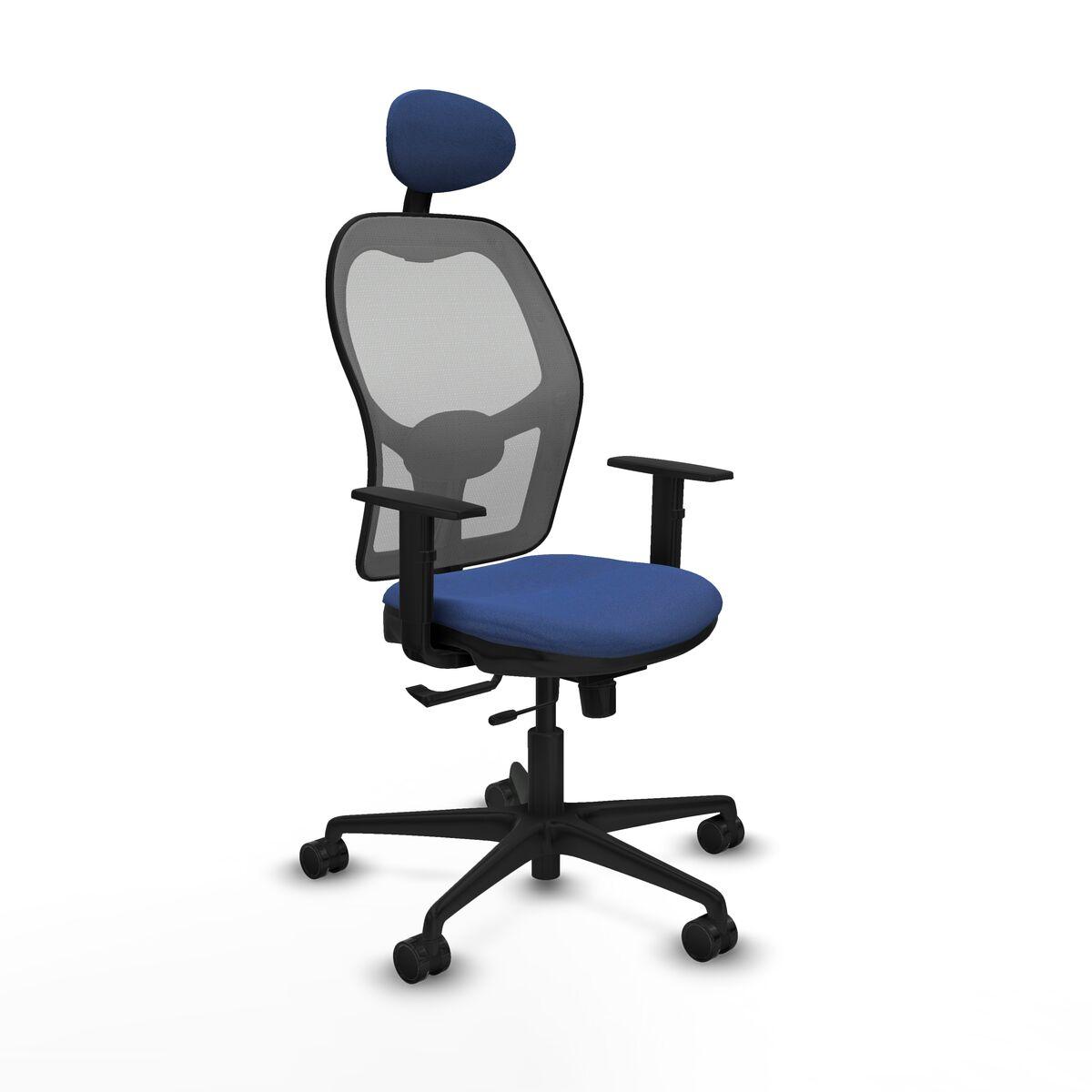 Silla de Oficina con Cabecero Jorquera Piqueras y Crespo 1D036N1 Azul marino
