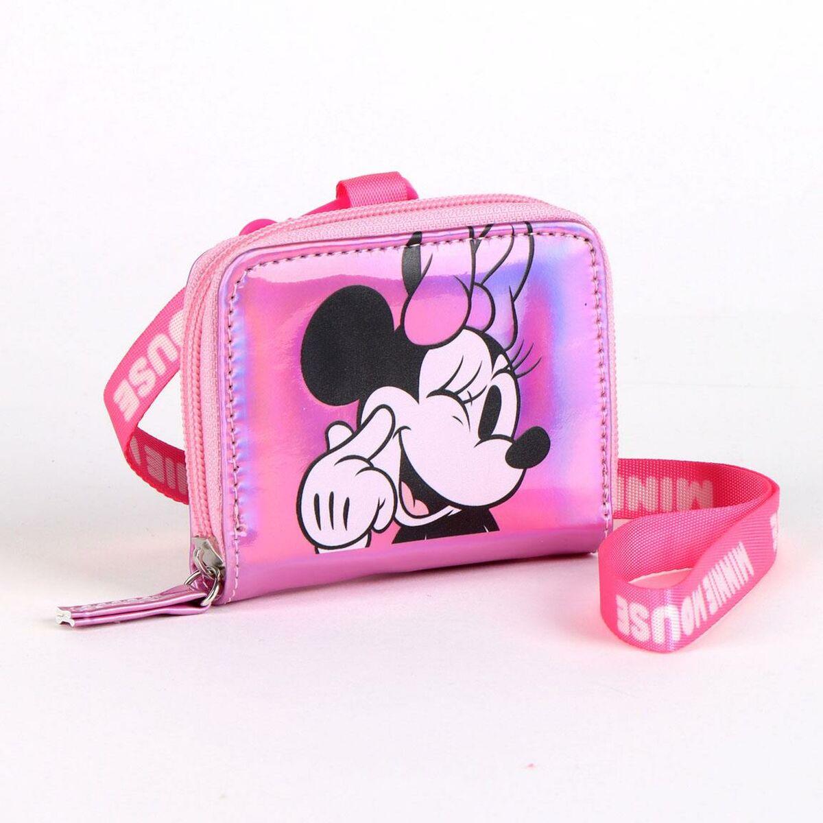 Monedero Minnie Mouse Rosa