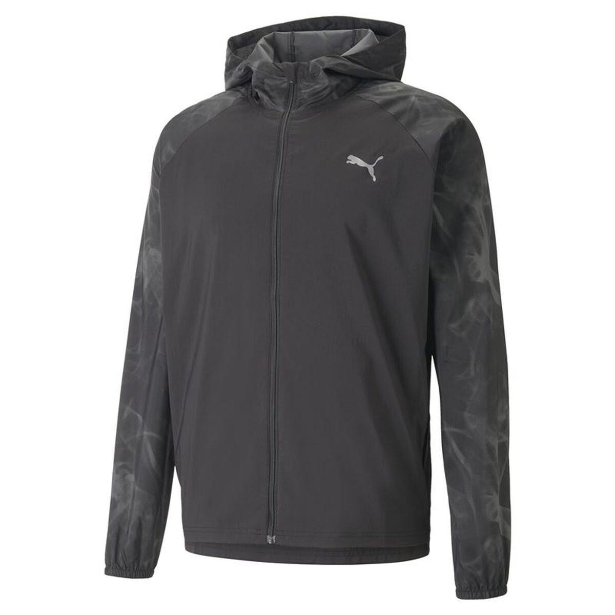 Chaqueta Deportiva para Hombre Puma Run Favorite Aop Negro