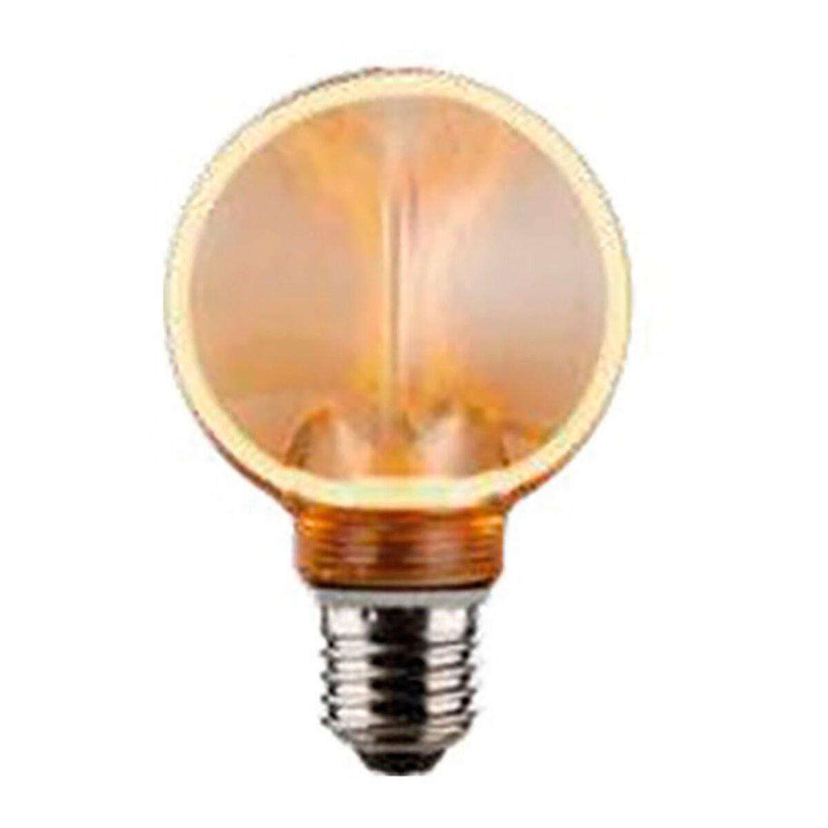 Bombilla LED Fbright g80 4 W E27 220 lm Dorado Decorativa (1800 K)