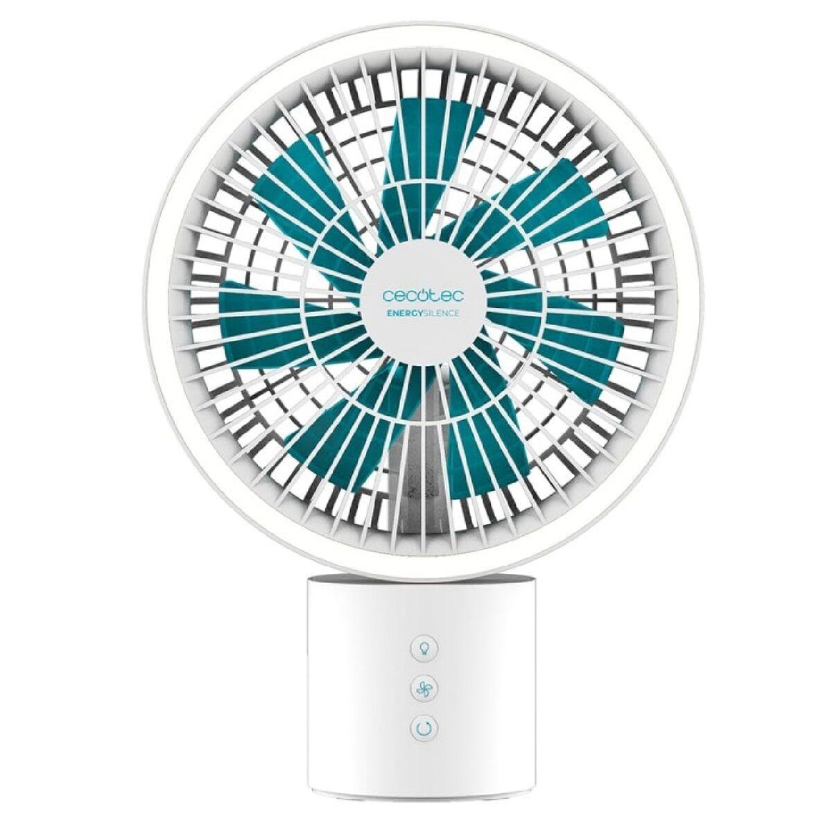 Ventilador de Sobremesa Cecotec EnergySilence 8000 10 W Blanco Recargable