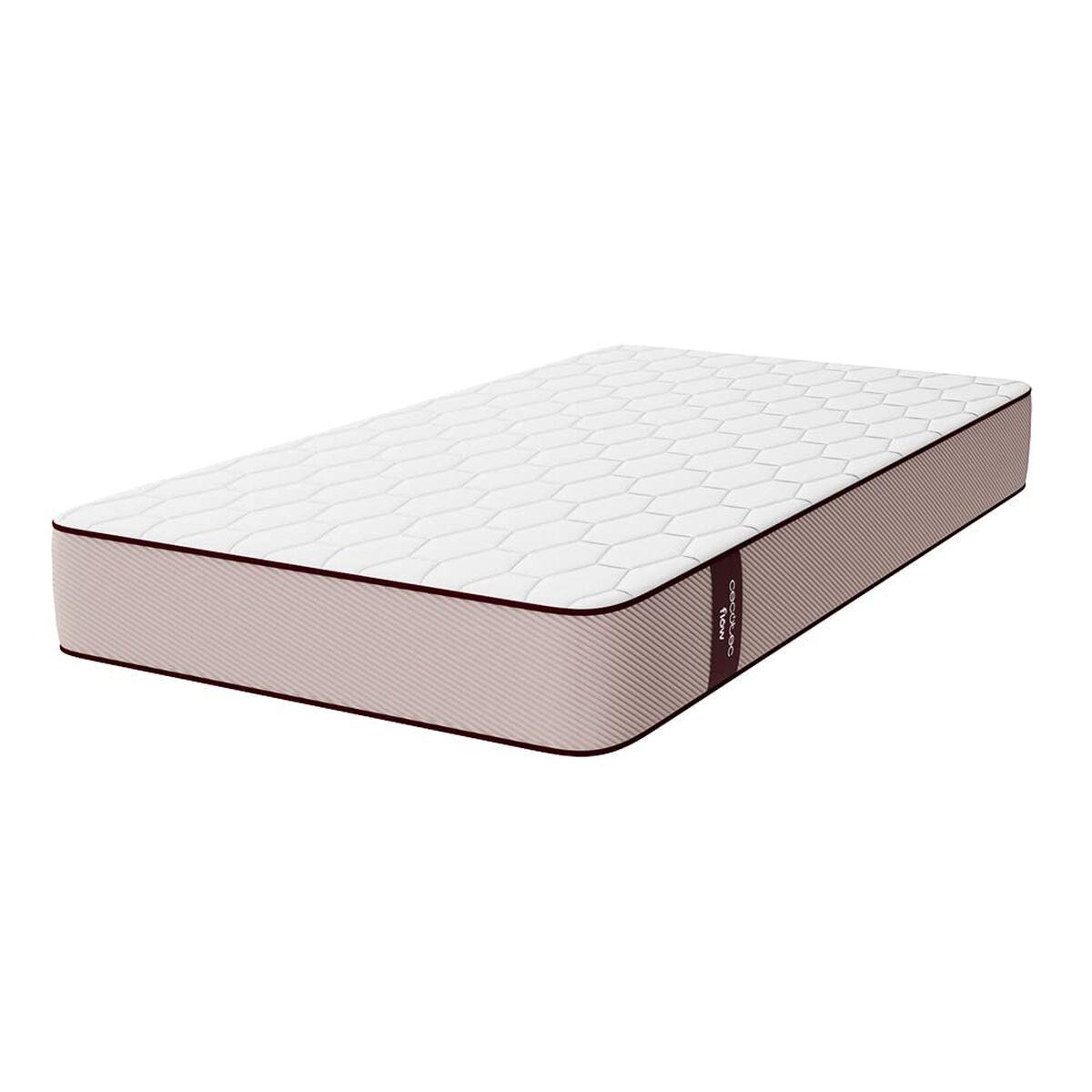 Cecotec Colchón viscoelástico Flow PureVital 1900 90x200 cm firmeza media-alta 21 cm