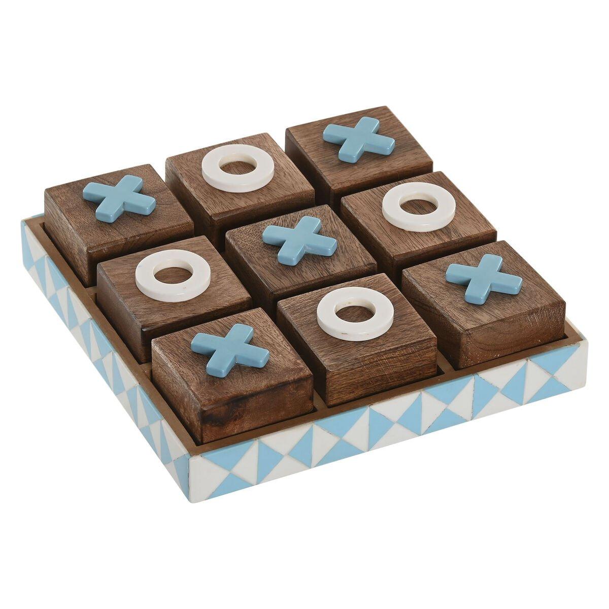 Juego Tres en Raya Home ESPRIT 20 x 20 x 5 cm