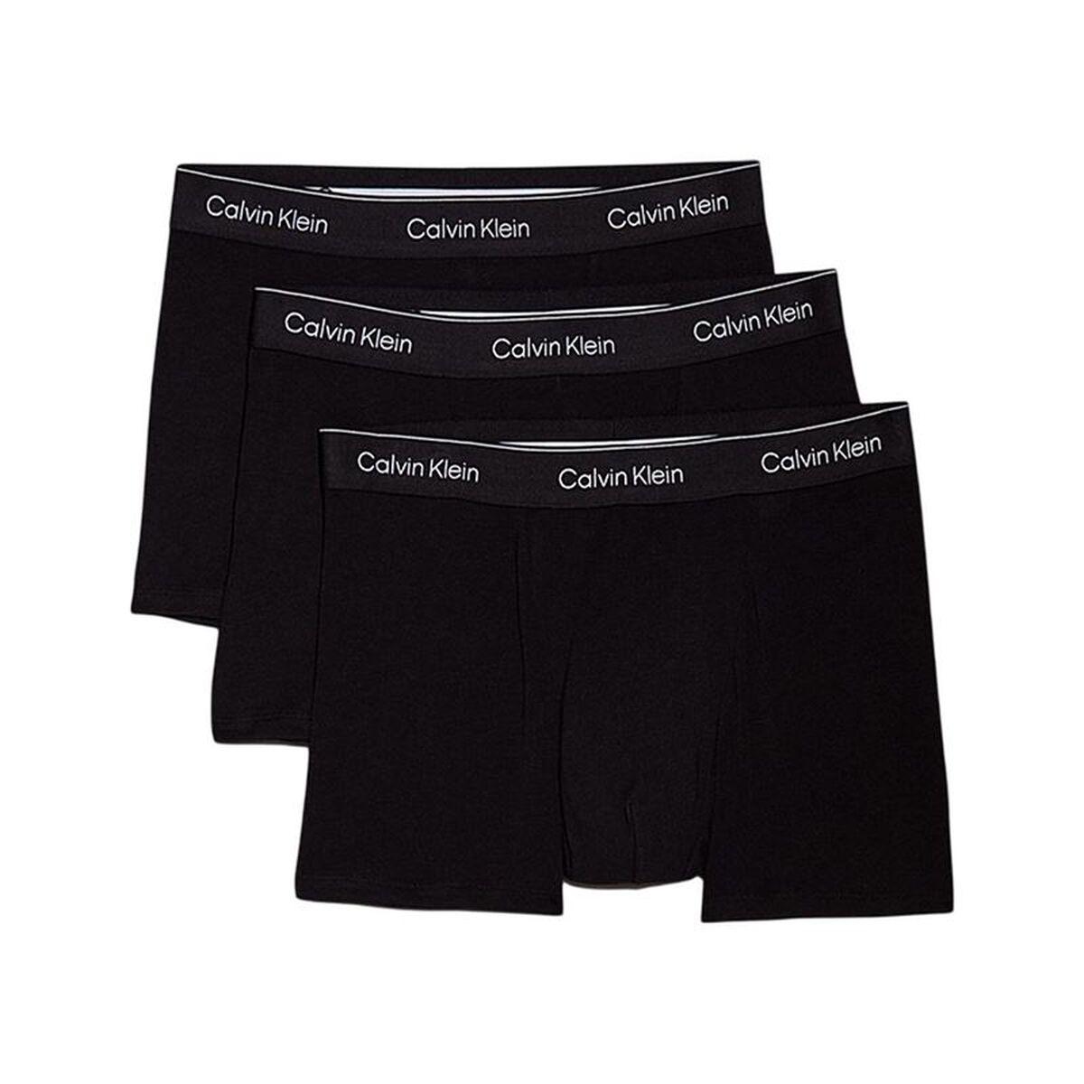 Bóxer de Hombre Calvin Klein Negro 3 Piezas
