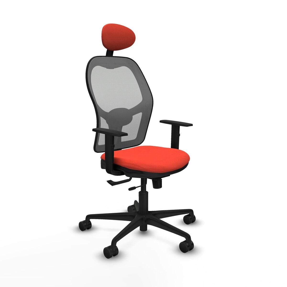 Silla de Oficina con Cabecero Jorquera Piqueras y Crespo 1D036N1 Naranja Oscuro