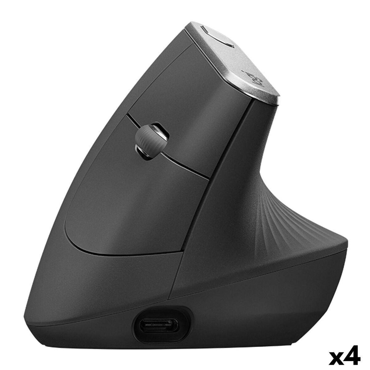 Ratón Logitech Negro 4000 dpi (4 Unidades)