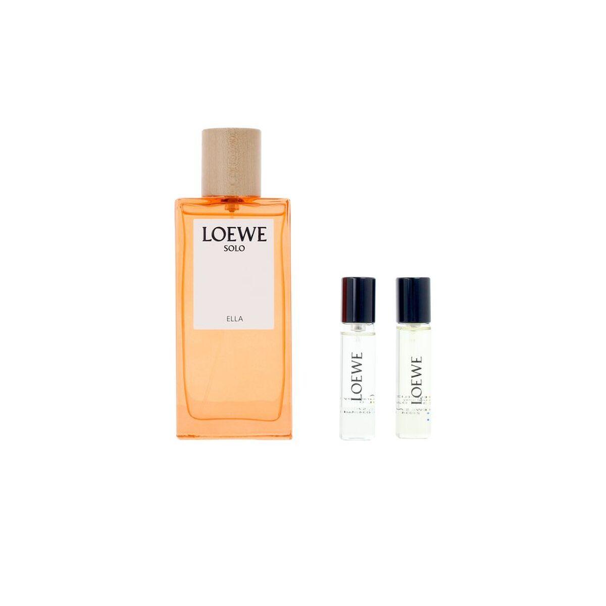 Set de Perfume Mujer Loewe SOLO ELLA 3 Piezas