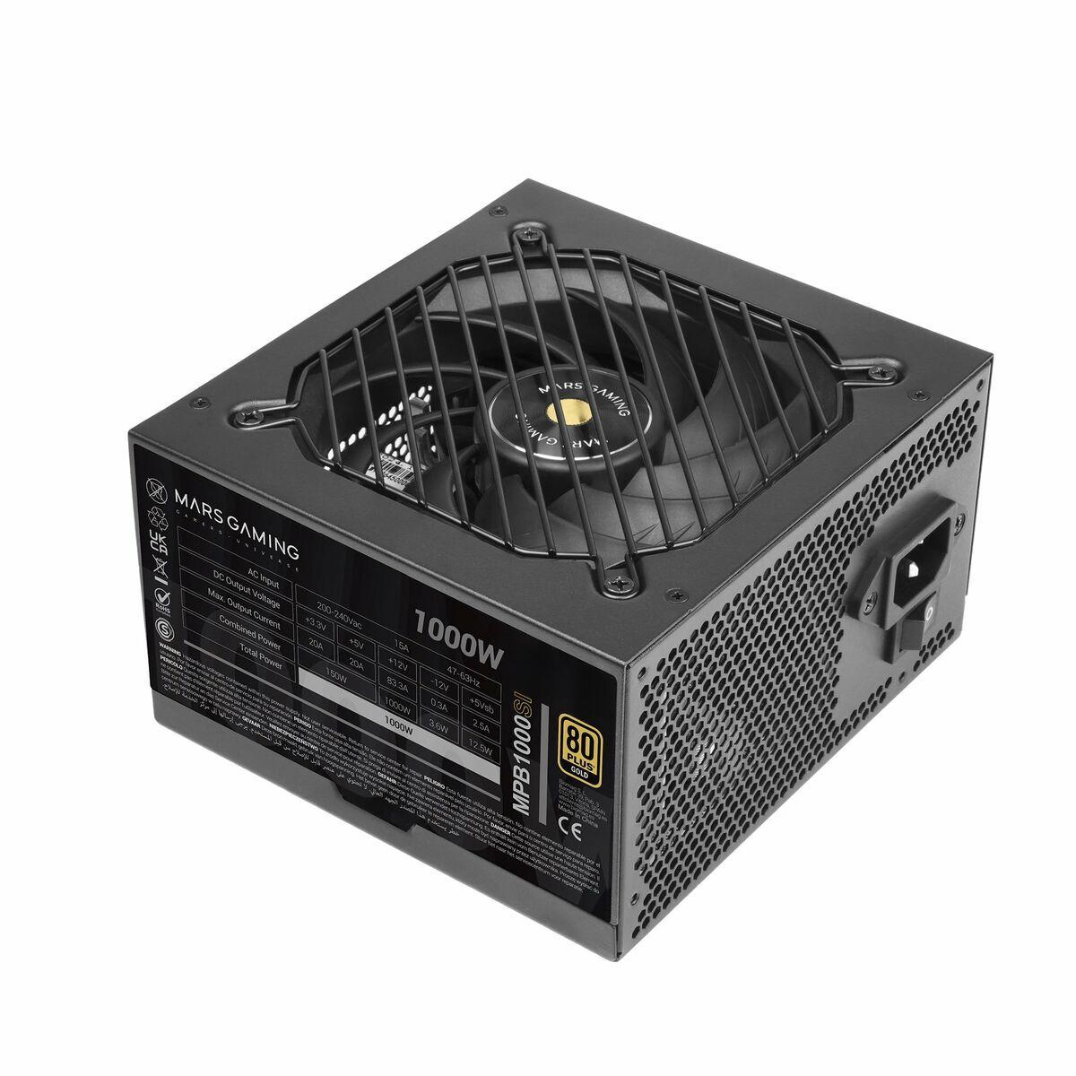 Fuente de Alimentación Mars Gaming MPB1000SI ATX 1000 W 80 Plus Gold