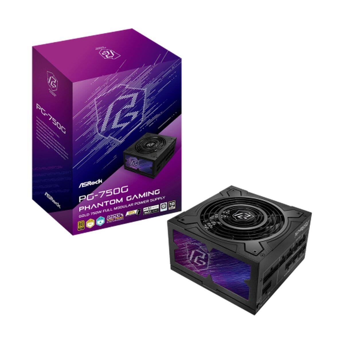 Fuente de Alimentación ASRock 90-UXP075-GFEAAB 750 W 80 Plus Gold