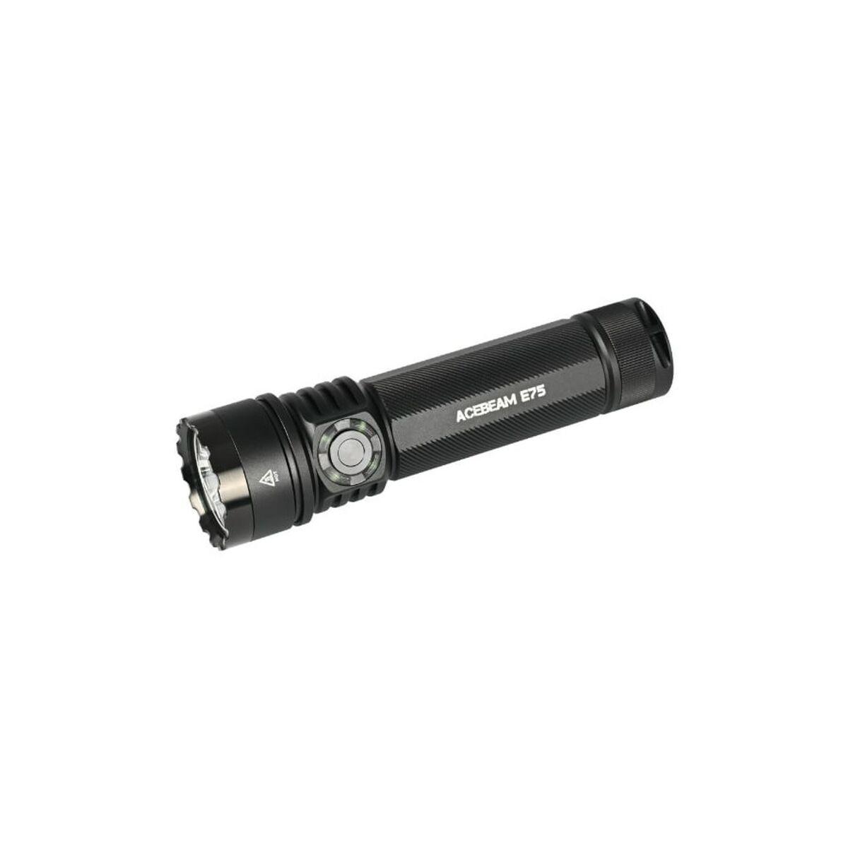 Linterna Acebeam E75 BLACK 5000K