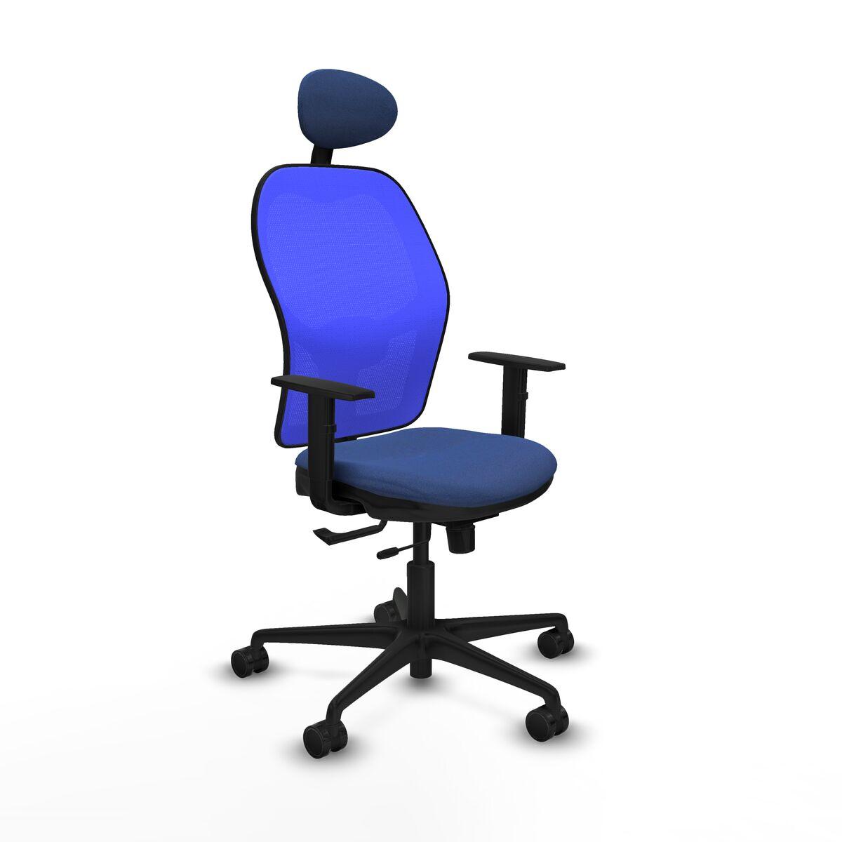Silla de Oficina con Cabecero Jorquera Piqueras y Crespo 1D036N1 Azul marino
