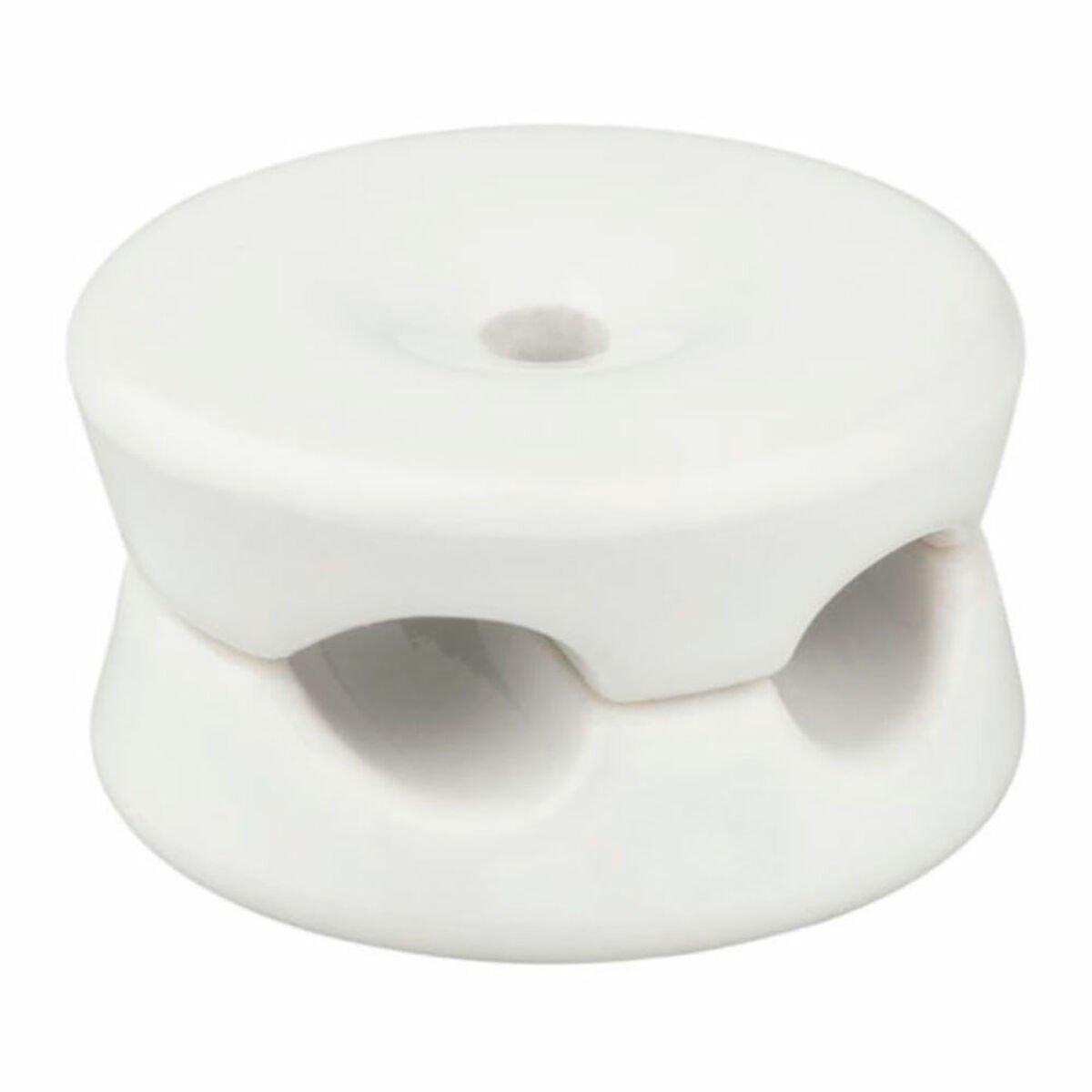 Sujetacables F-line Blanco Porcelana 5 Unidades