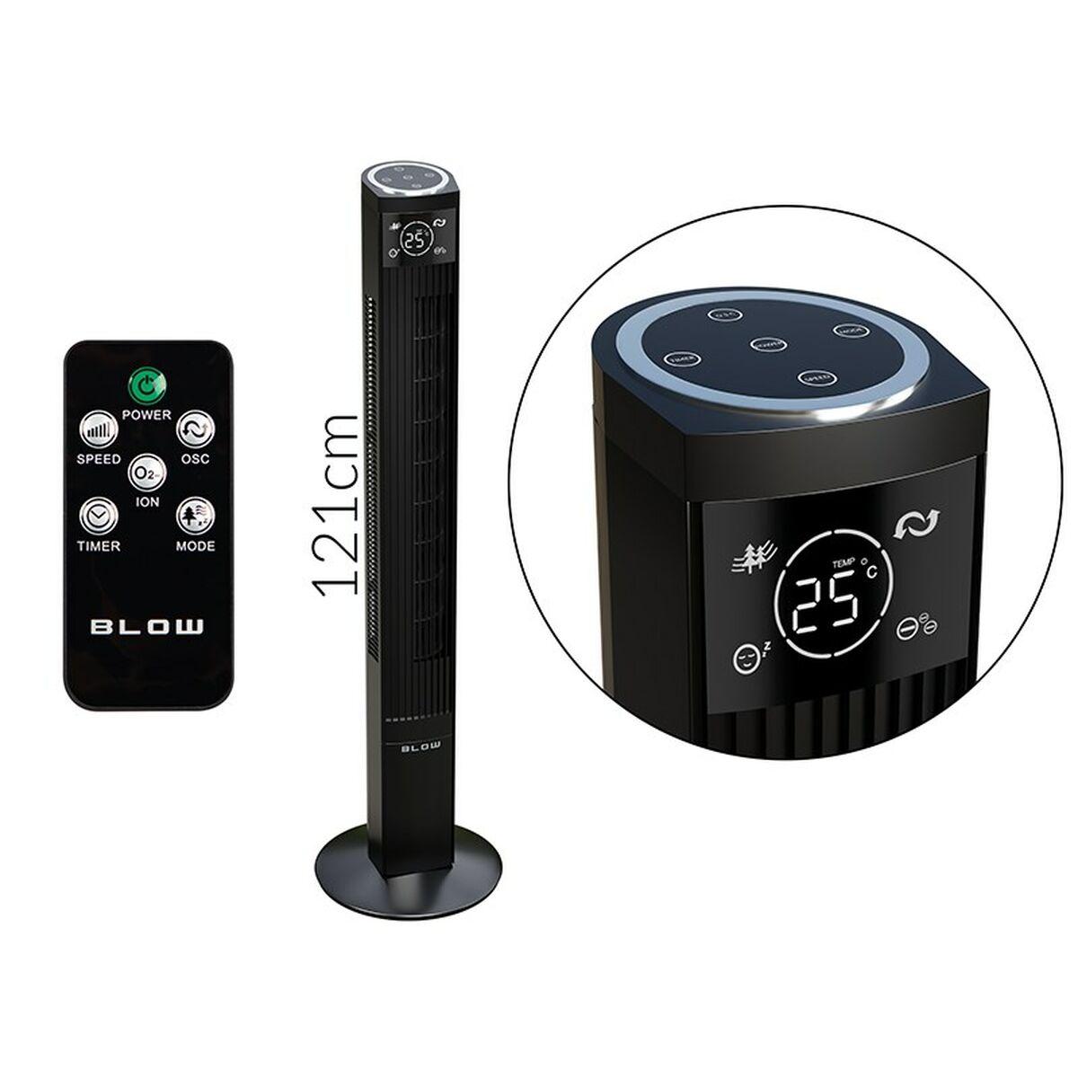 Ventilador de Sobremesa Blow 44-654# Negro 90 W