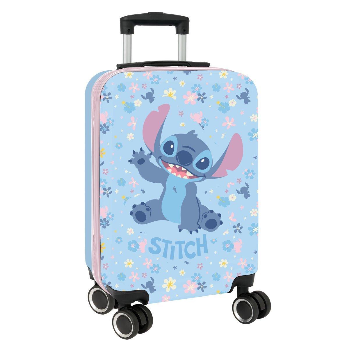 Trolley de Cabina Stitch HAPPY Celeste 20'' 20 L 34,5 x 55 x 20 cm