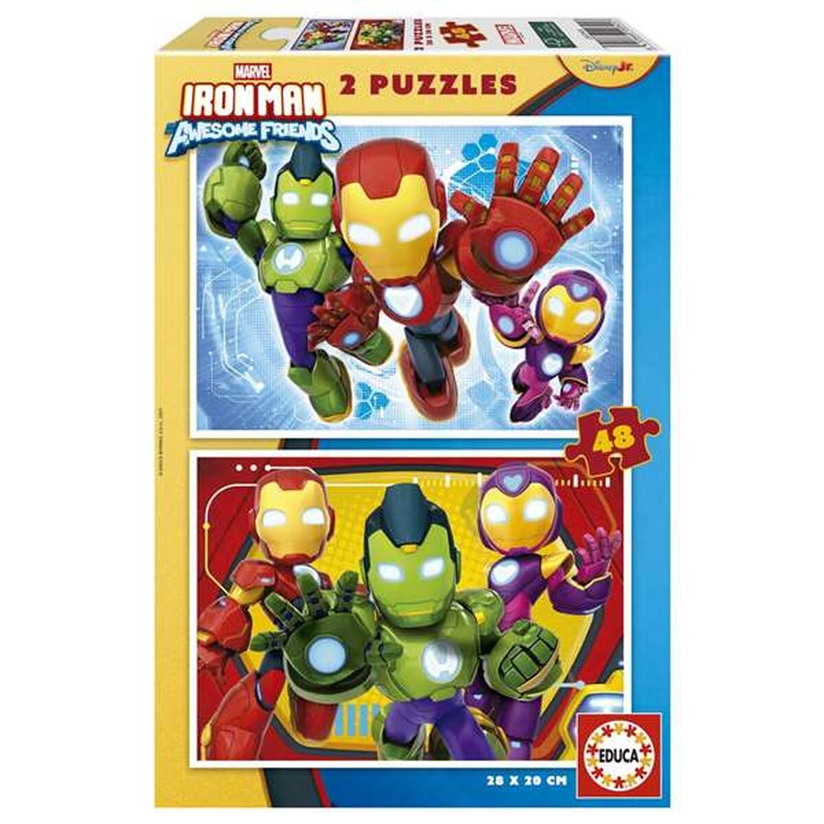 Puzzle Educa Iron Man & His Awsome Friends 48 Piezas