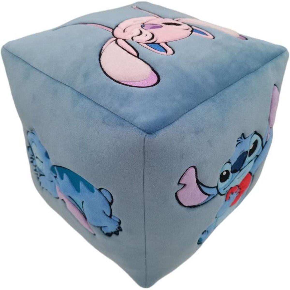 Cojín Stitch 28 x 30 x 29 cm Azul Poliéster Infantil