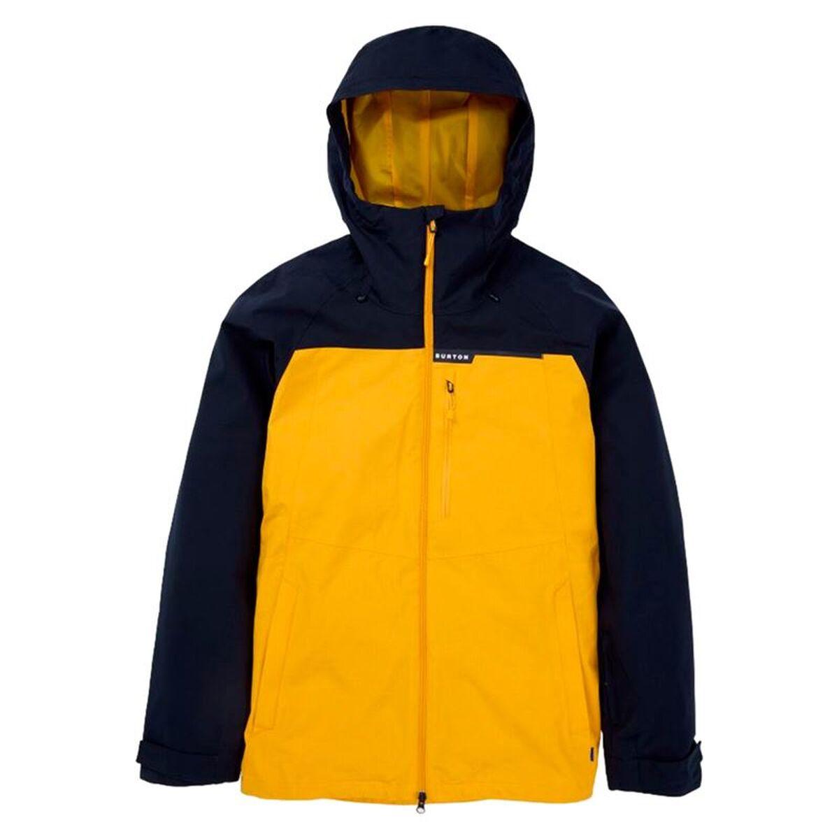 Chaqueta de Esquí Burton Lodgepole Amarillo Hombre