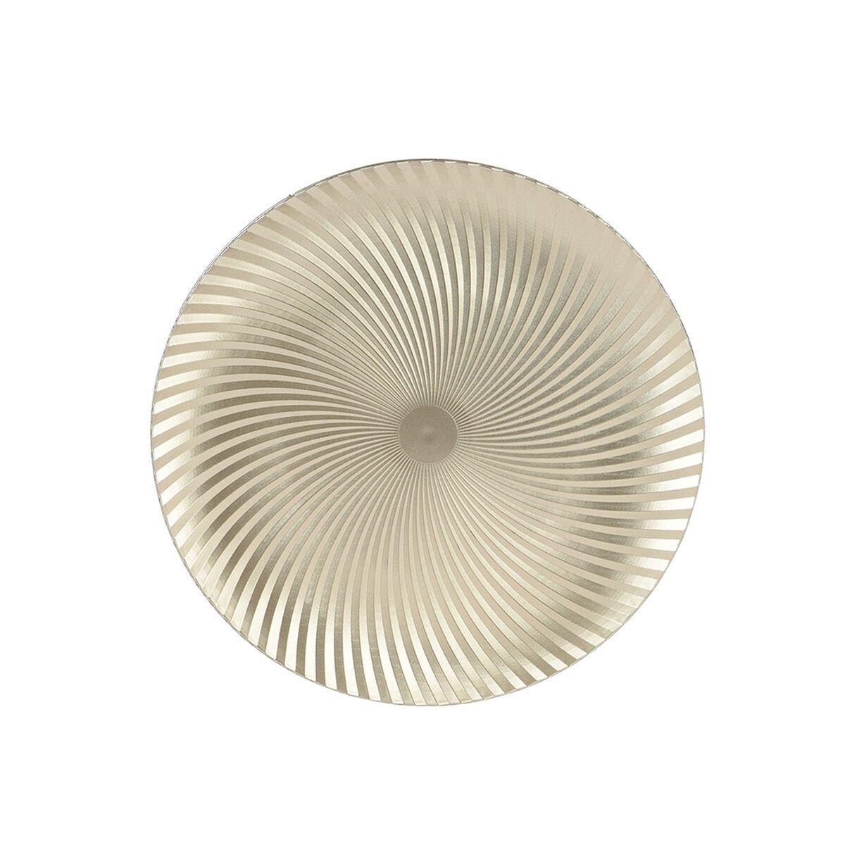 Plato Decorativo Decoris Champagne Ø 33 x 1,5 cm