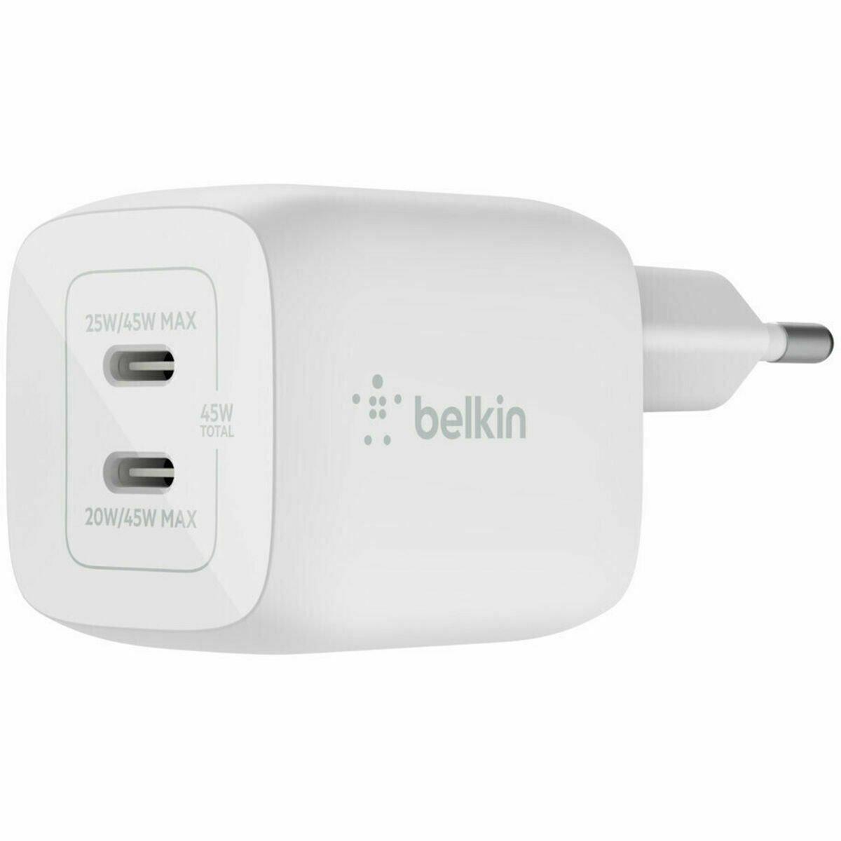 Cargador de Pared Belkin WCH011VFWH Blanco