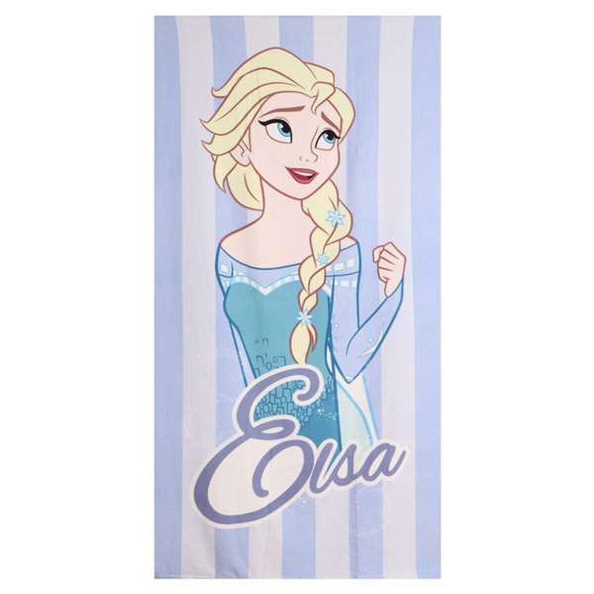 Toalla de Playa Frozen Azul claro 70 x 140 cm