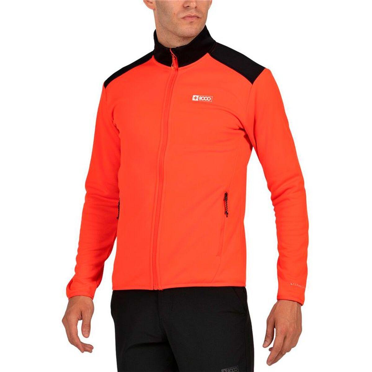 Sudadera sin Capucha Hombre +8000 Monmor 037 Naranja