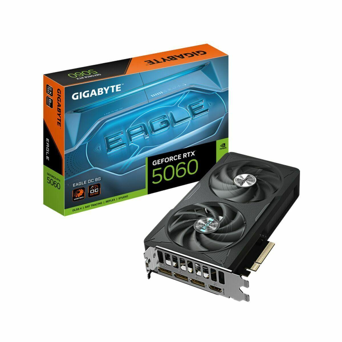 Tarjeta Gráfica Gigaset GeForce RTX 5060 EAGLE OC 8G GEFORCE RTX 5060 8 GB GDDR7