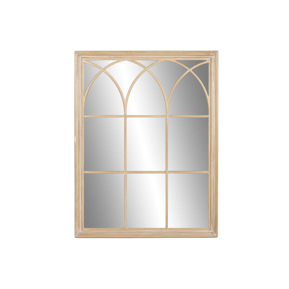 Espejo de pared Home ESPRIT Natural Ventana