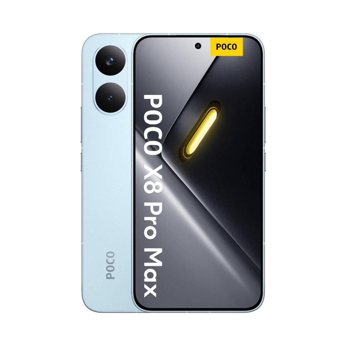 Smartphone Poco X8 PRO MAX 6,83" Octa Core MediaTek Dimensity 9500s 12 GB RAM 512 GB Azul