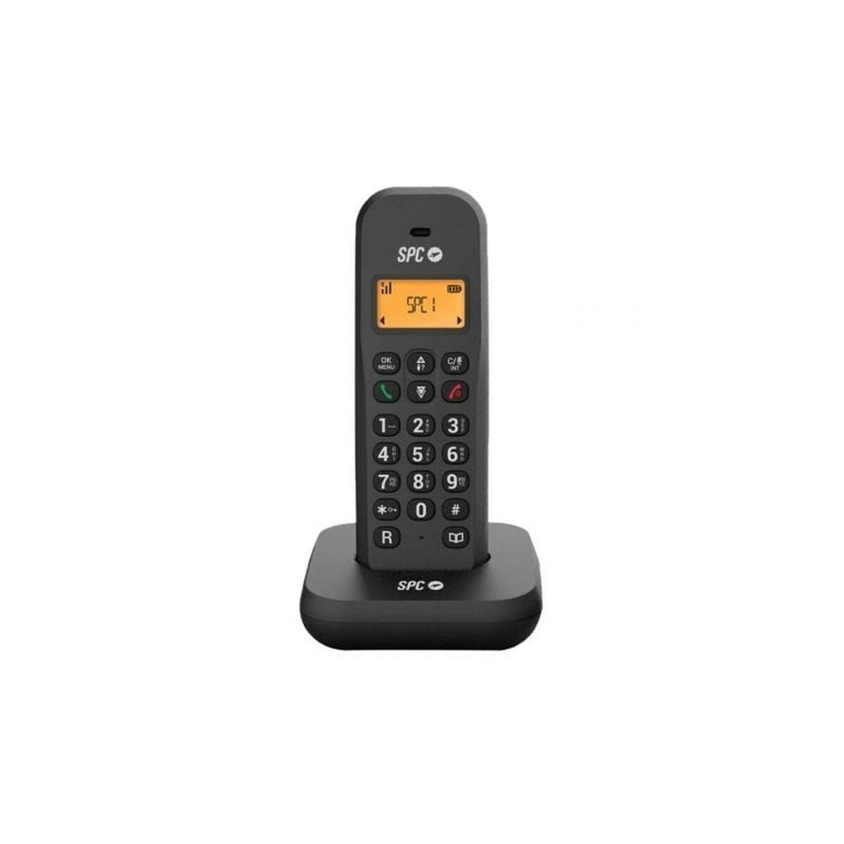 Teléfono Inalámbrico SPC 7334N Negro Multicolor Ambar
