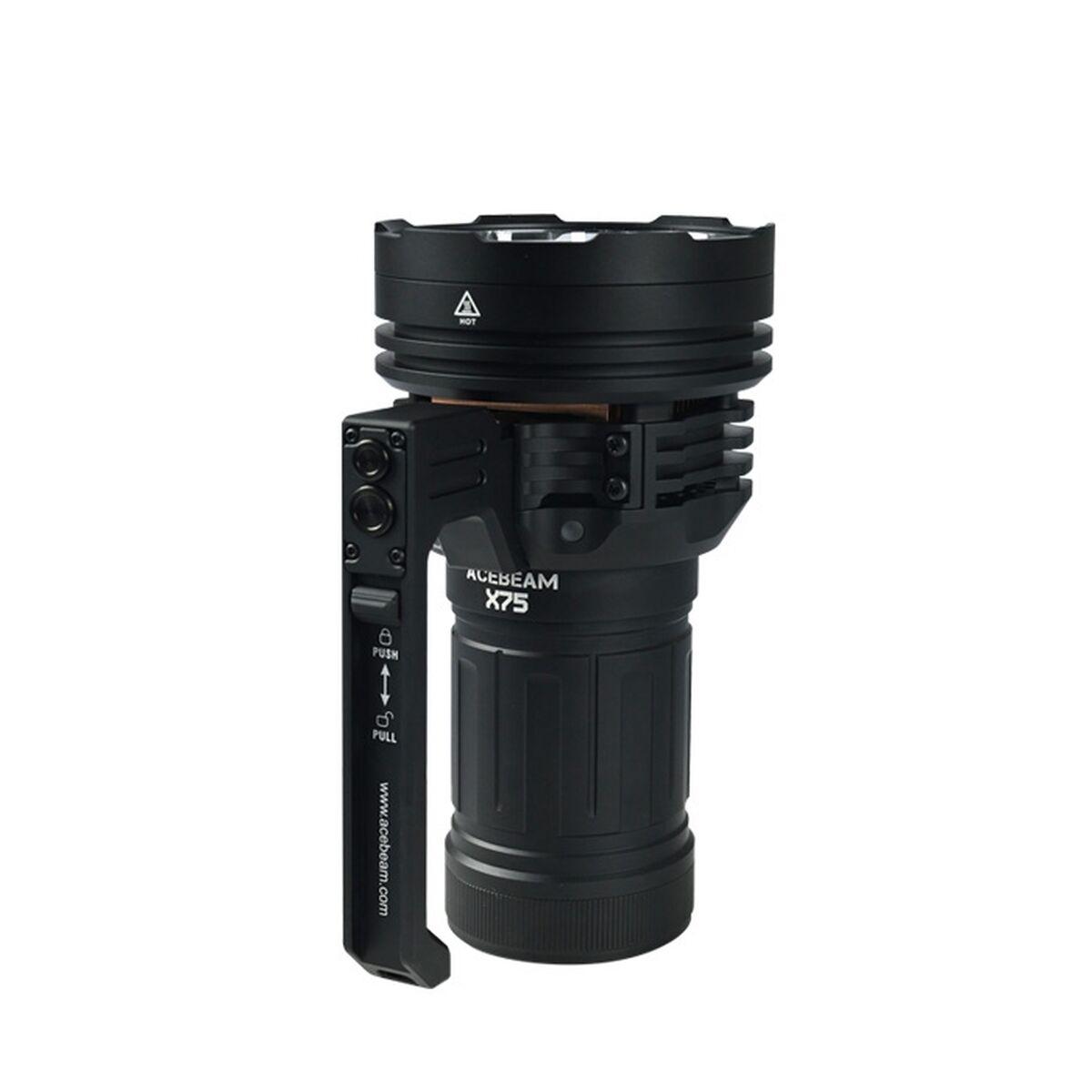 Linterna Acebeam X75 70.2 6500K BLACK 900 Lm