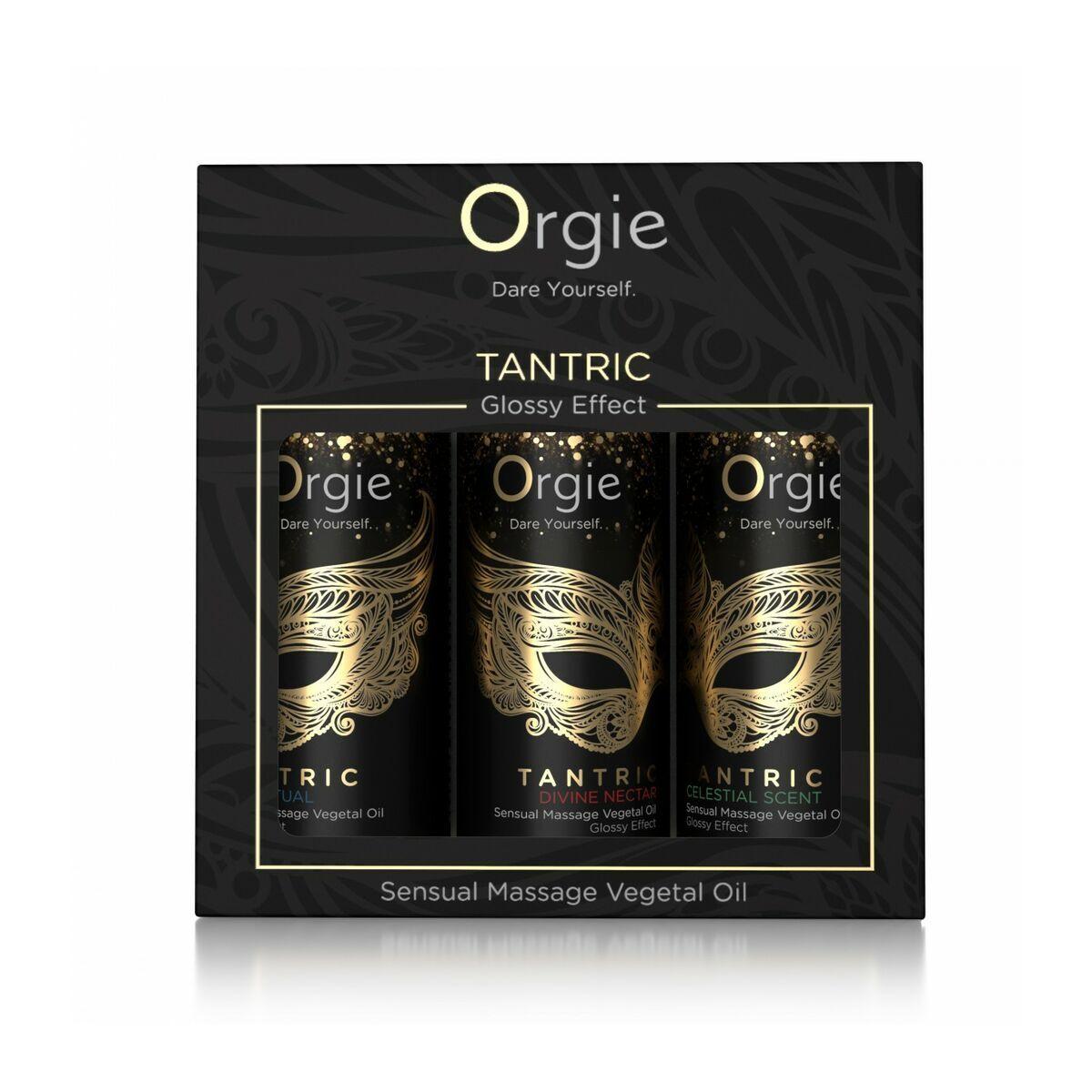Aceite de Masaje Erótico Orgie Tantric Mini 30 ml x 3