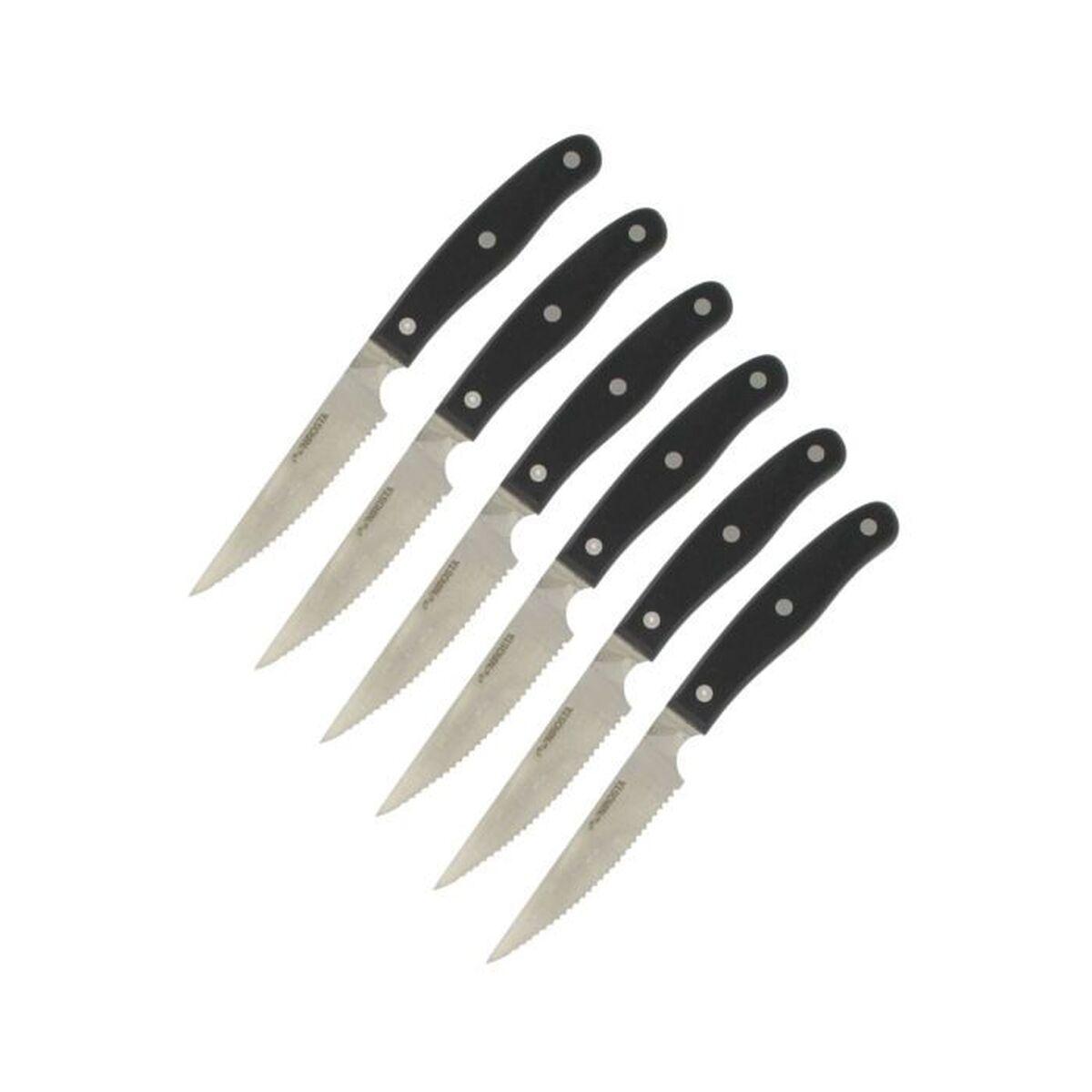 Set de Cuchillos Nirosta Acero Inoxidable 6 Piezas