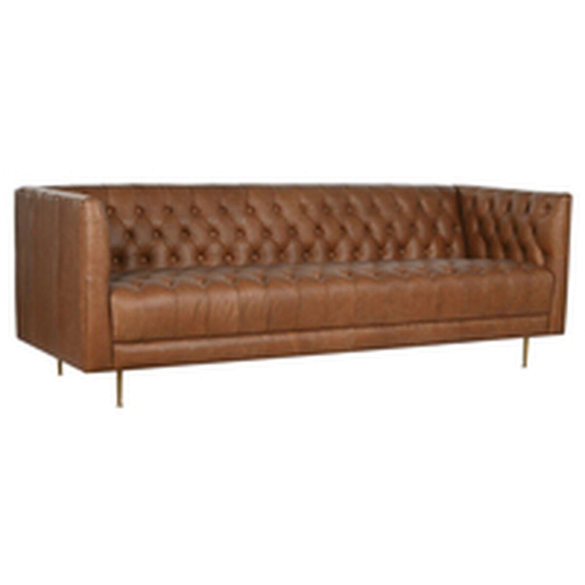 Sofá Home ESPRIT Marrón 209 X 77 X 74 CM