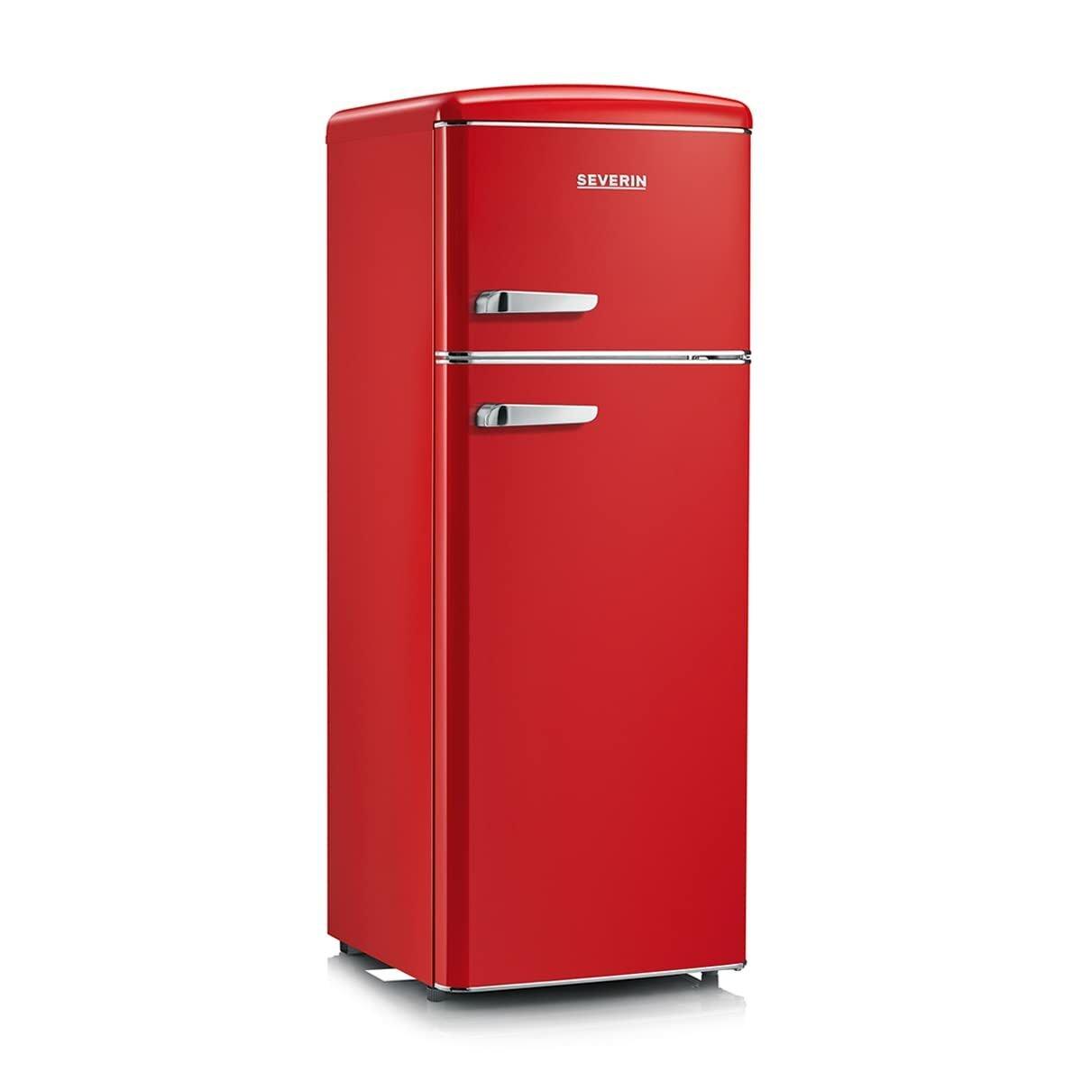 Frigorífico combinado Severin RKG8930 144 Rojo 206 L