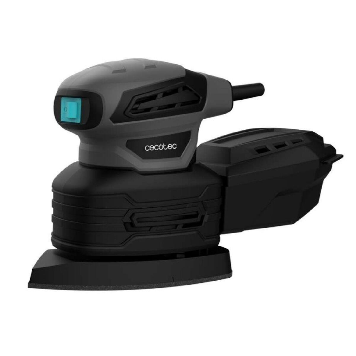 Cecotec Lijadora orbital delta 180W PerfectSurface 180 Delta con depósito y accesorios