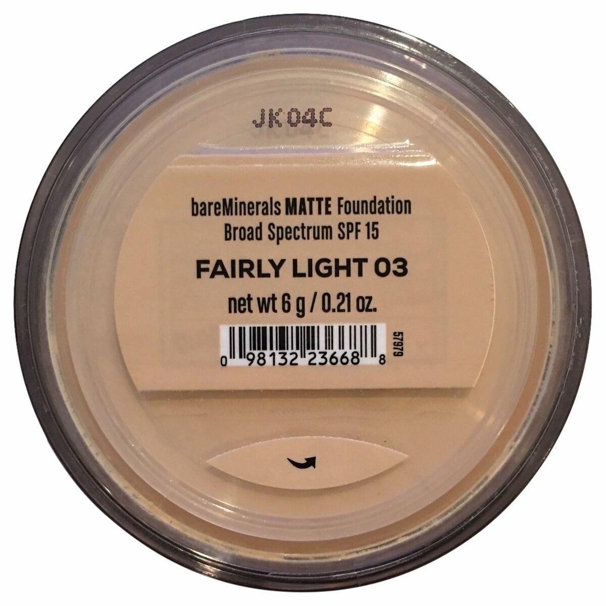 Fondo de Maquillaje Shine Inline Matte Nº 03-Fairly Light Spf 15 6 g
