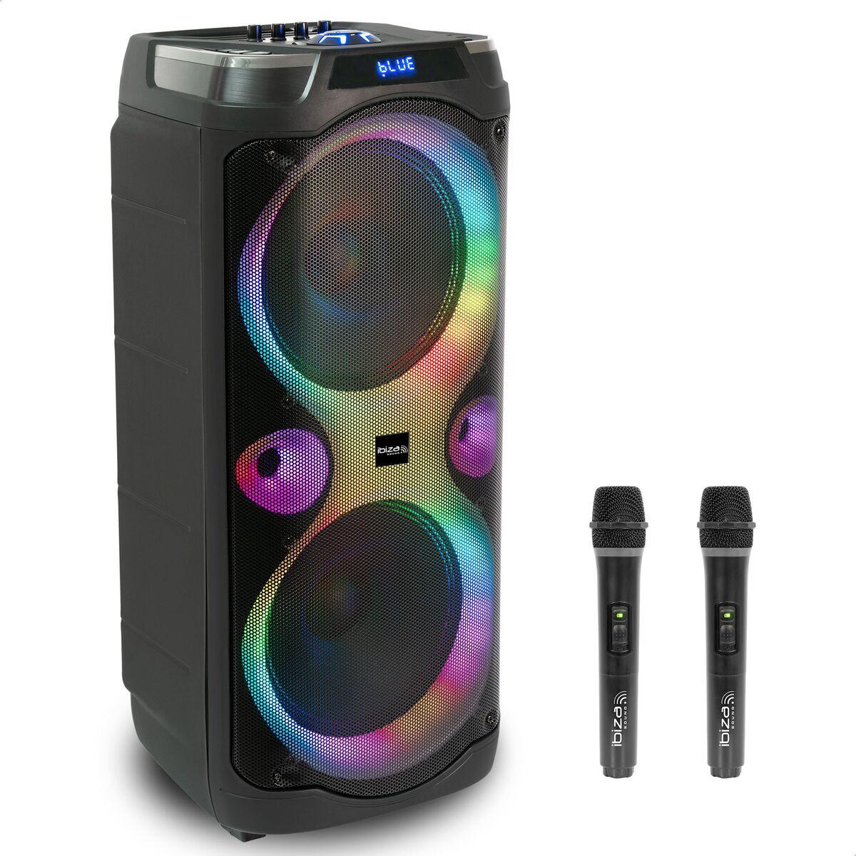 Altavoces Ibiza COLUMBA KARAOKE Negro