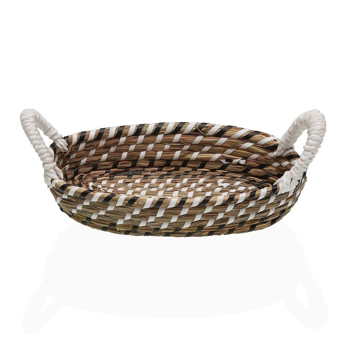 Cesta Multiusos Versa Textil Jacinto de agua 26 X 6 X 17 CM