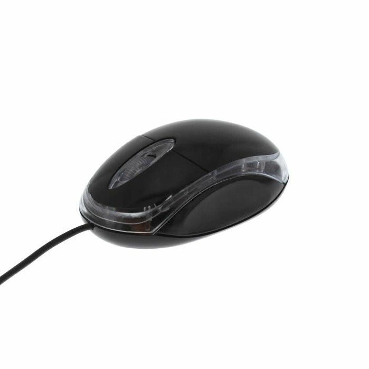 Ratón T'NB MS2U Negro 1200 DPI