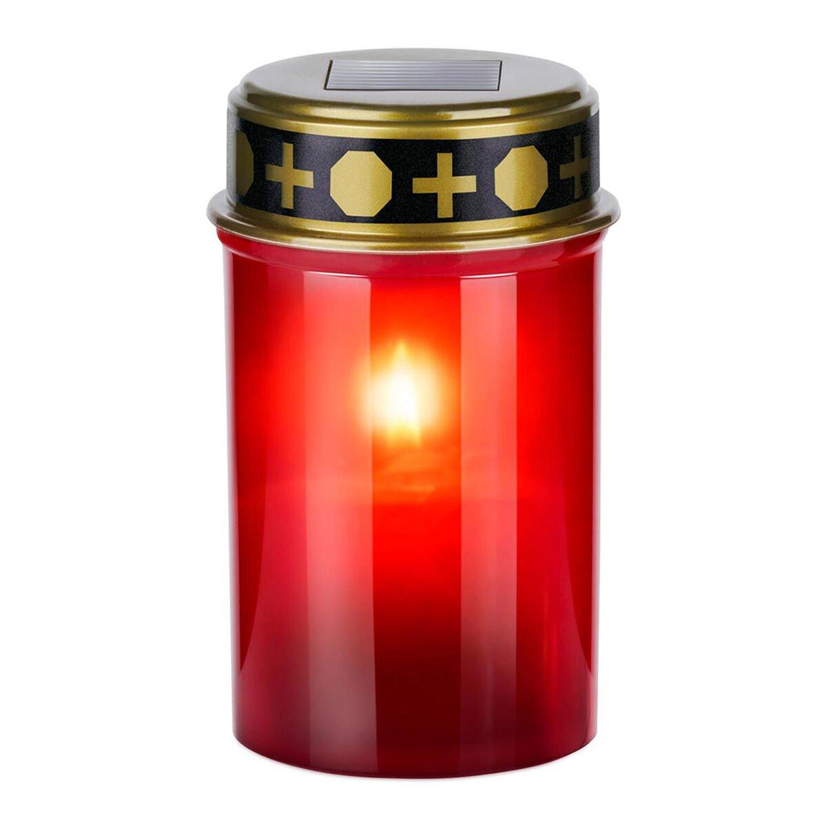 Vela LED Grundig Rojo