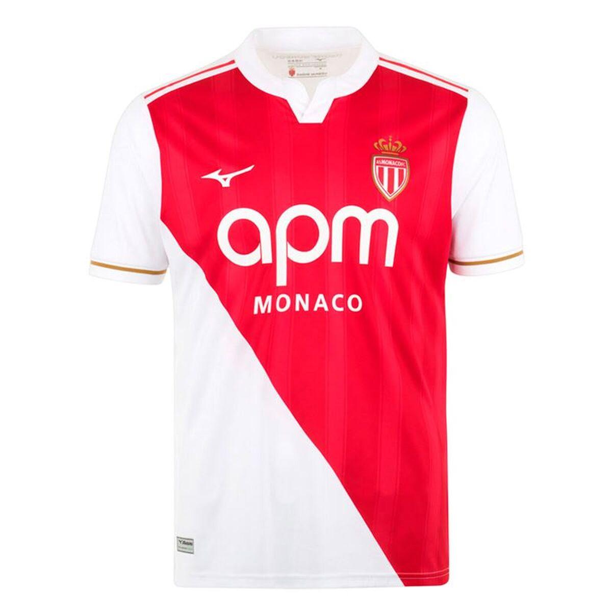 Camiseta de Fútbol de Manga Corta Hombre Mizuno Monaco Home