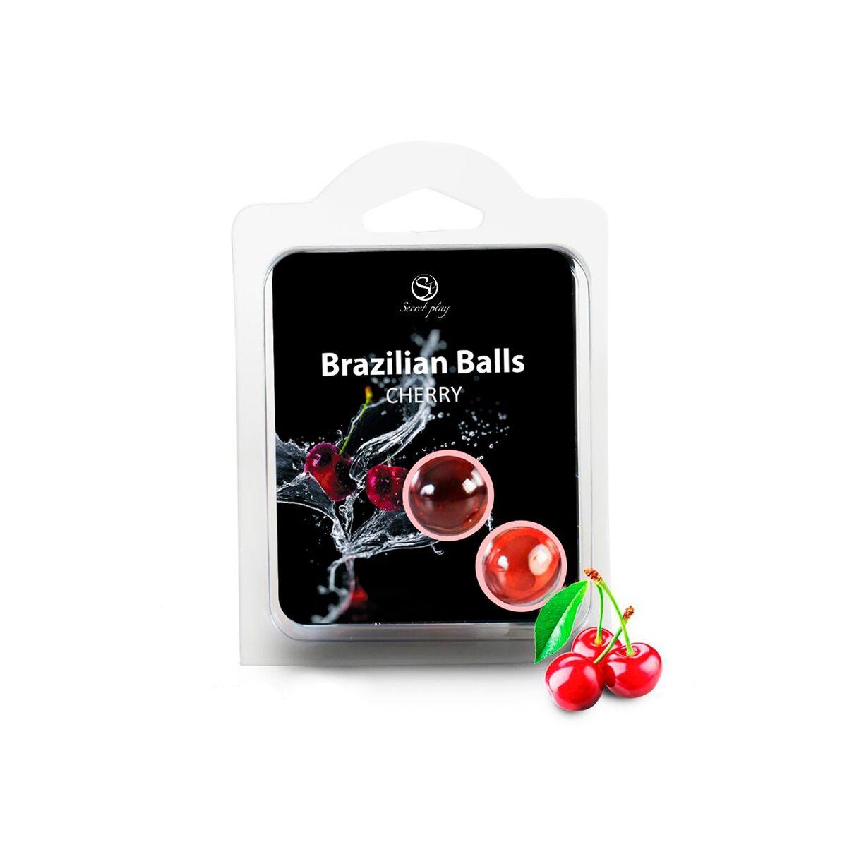 Lubricante Secret Play Cereza 4 ml 2 ml 2 Piezas