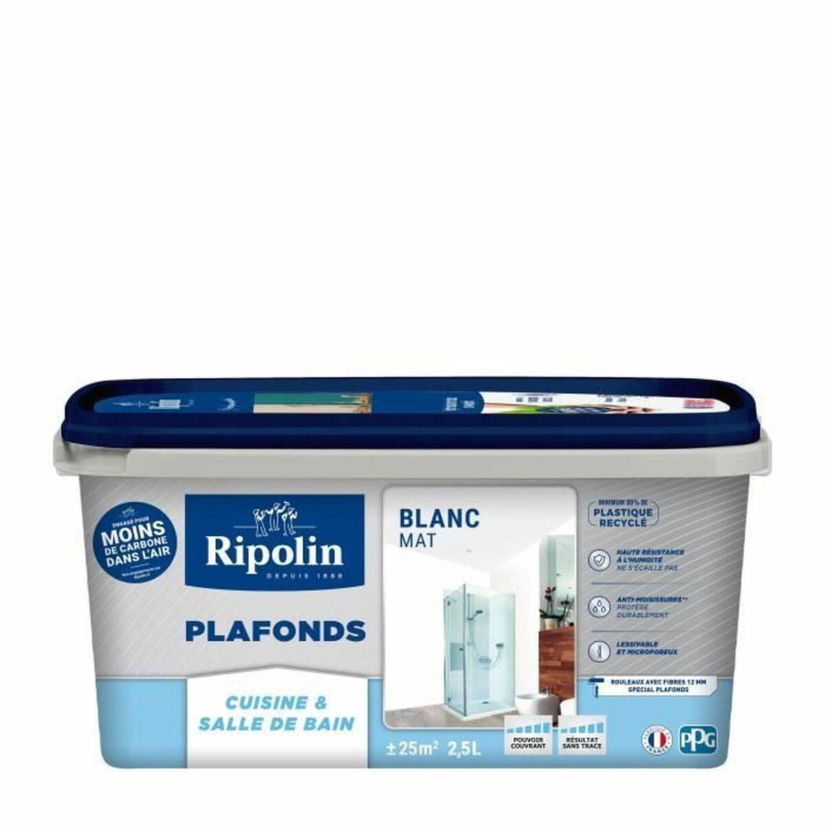 Pintura Ripolin Blanco Mate