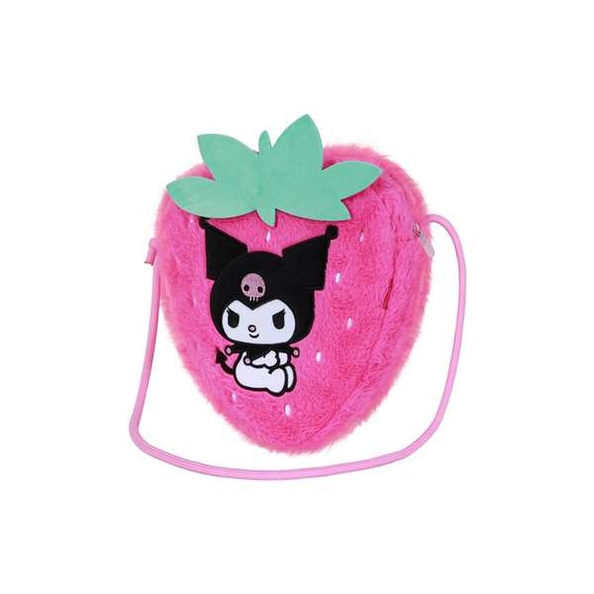 Bolso Bandolera Kuromi Rosa 22 x 22 x 8 cm