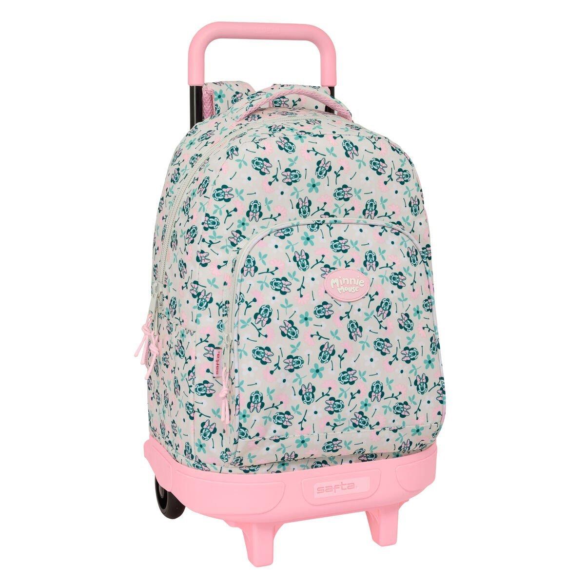 Mochila Escolar Minnie Mouse Minty Rosa 32 x 45 x 21 cm